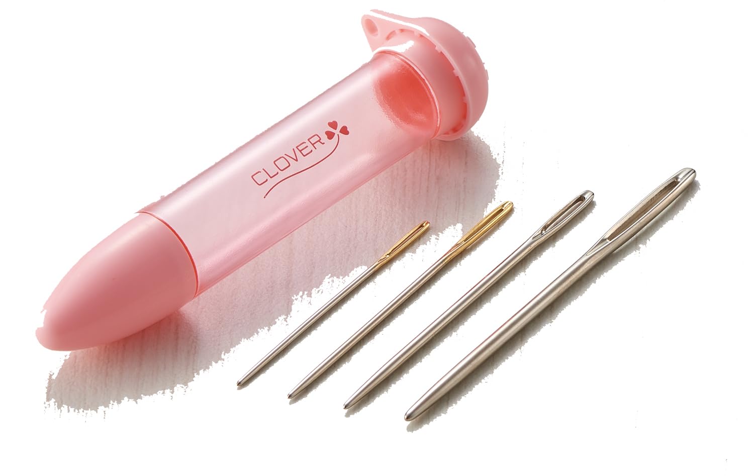 Amazon | Clover とじ針セット CHIBI (ちび) ピンク 55-082 | 編み針